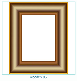 marco de fotos de madera 86